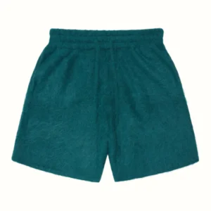 Cole Buxton Alpaca Knit Green Shorts