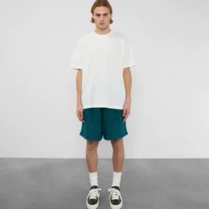 Cole Buxton Alpaca Knit Green Shorts