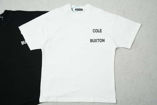 Cole Buxton Basic T Shirt Black