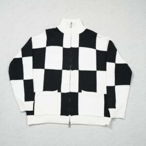 Cole Buxton Black&White Zip Jacket