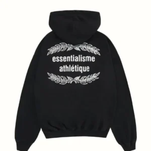 Cole Buxton CB Heavyweight Cropped Logo Black Hoodie