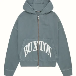 Cole Buxton CB International Zipper Blue Hoodie