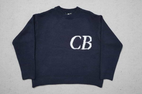 Cole Buxton CB Logo Sweater Blue