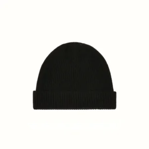 Cole Buxton Cashmere Black Beanie