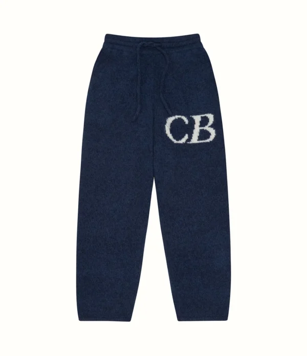 Cole Buxton Cb Logo Knit Black Pants