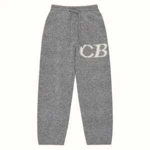 Cole Buxton Cb Logo Knit Gray Pants