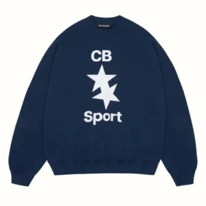 Cole Buxton Cb Sport Blue Sweatshirt