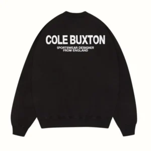 Cole Buxton Cb Sportswear Black Sweatshirt