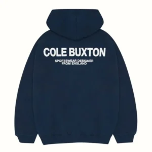 Cole Buxton Cb Sportswear Blue Hoodie