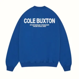 Cole Buxton Cb Sportswear Blue Sweatshirt