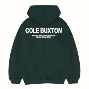 Cole Buxton Cb Sportswear Green Hoodie