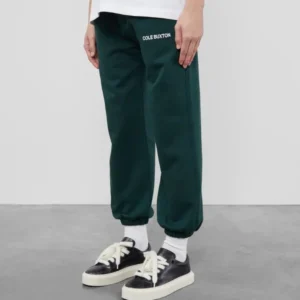 Cole Buxton Cb Sportswear Green Sweatpants