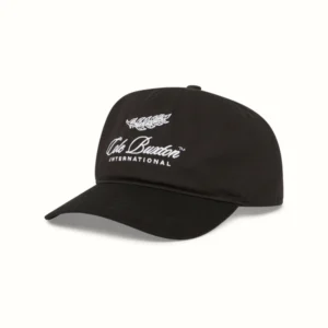 Cole Buxton International Baseball Black Cap