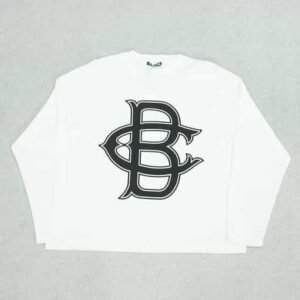 Cole Buxton Logo White Sweatshirt