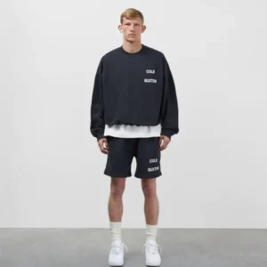 Cole Buxton Stacked Logo Shorts